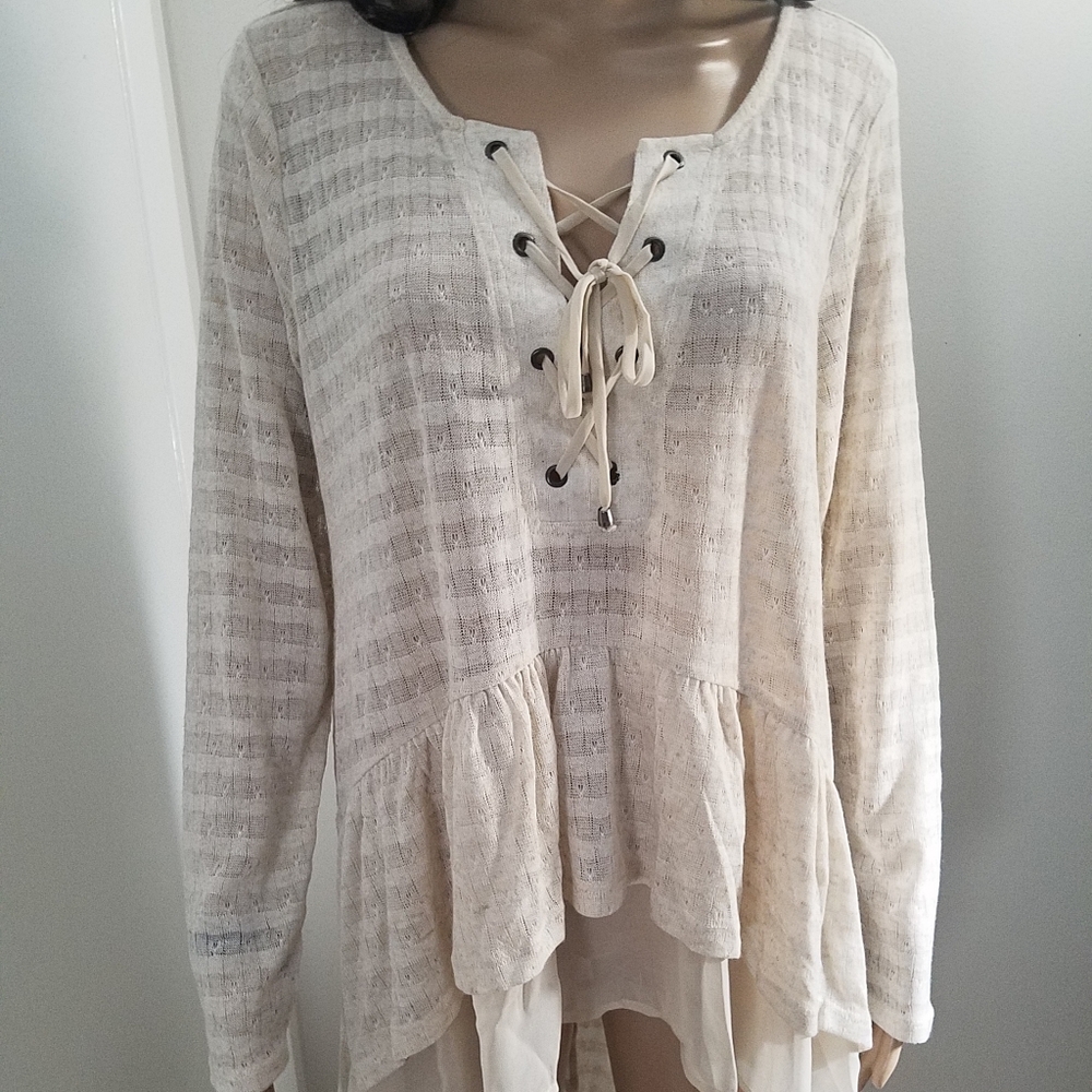 Maurices High Low Top NWT SZ 0